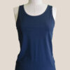 "SOLE" TANK TOP WITH BUILT-IN TOP - BLUE