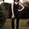 "SOLE" TANK TOP WITH BUILT-IN TOP - BLUE - Image 4